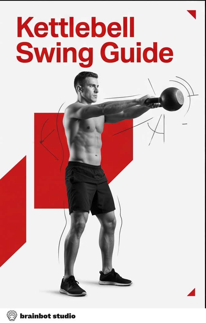 Kettlebell Swing Guide — Printable poster · PDF
